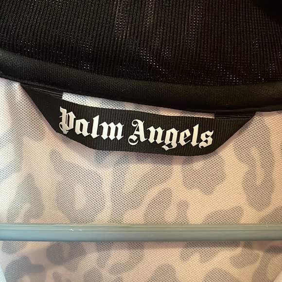 🐆AUTHENTIC PALM ANGELS ZIP-UP JACKET • LIKE NEW 🐆 Mens XS • UNISEX - Picture 4 of 6